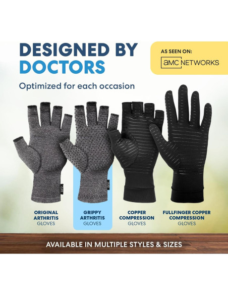 Guantes Antideslizantes Dr. Frederick para Artritis - Pequeño Guantes Antideslizantes Dr. Frederick para Artritis - Pequeño