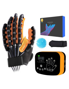 Guantes Robóticos MZU para Rehabilitación de Mano y Dedo
