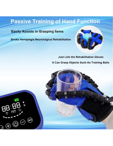 Guantes Robóticos de Rehabilitación CCZN Mano Izquierda