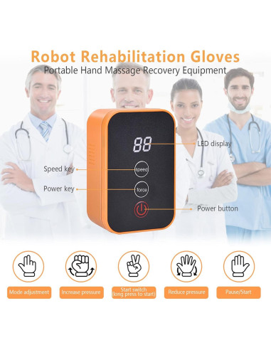 Guantes de Rehabilitación GENDOING Mano Izquierda XL