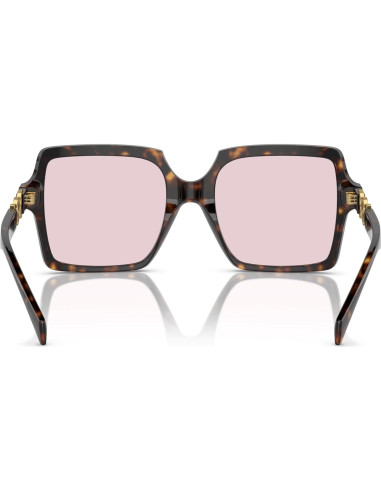 Gafas de Sol Versace Mujer Marco Negro Lentes Grises 55mm