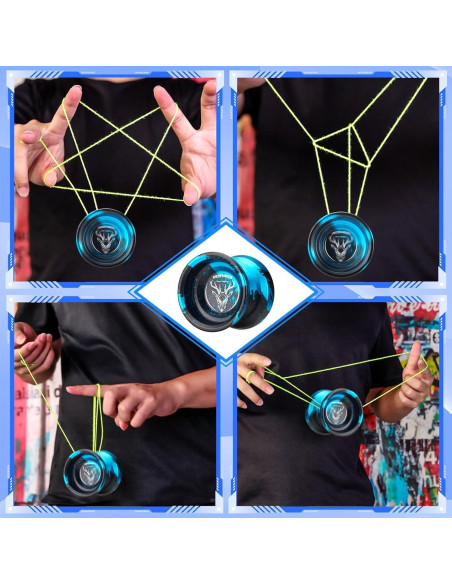 Yo-Yo Profesional FETESNICE LY001 Metal 9cm para Todos Yo-Yo Profesional FETESNICE LY001 Metal 9cm para Todos