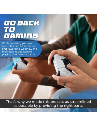 Kit de Mejora Joysticks SOSS GAMING para PS5 - 6 Piezas