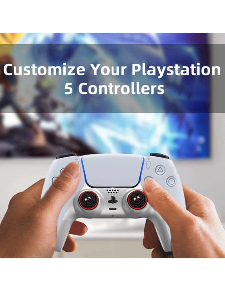 Cubierta de Joystick Antideslizante Jaees 10 Piezas PS5 PS4 Xbox Cubierta de Joystick Antideslizante Jaees 10 Piezas PS5 PS4 Xbox