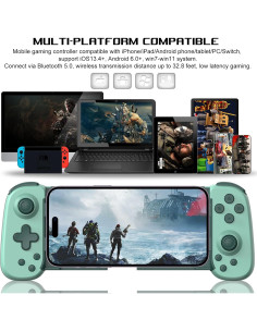 Controlador de Juegos Móvil arVin para Android/iOS - Gamepad Inalámbrico 2
