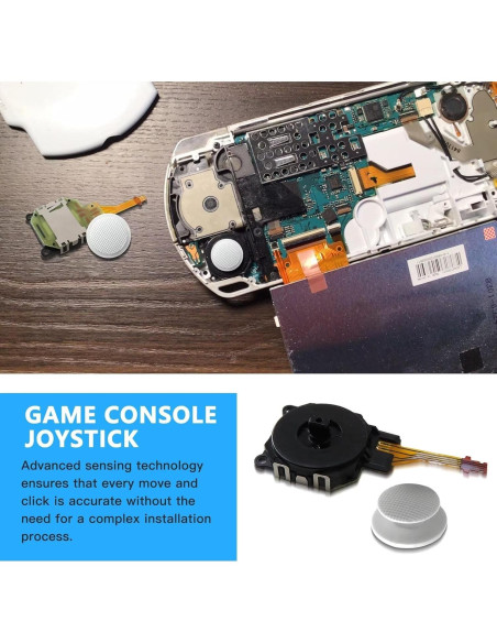 Controlador Joystick Analógico Acupress para PSP 3000 Blanco Controlador Joystick Analógico Acupress para PSP 3000 Blanco
