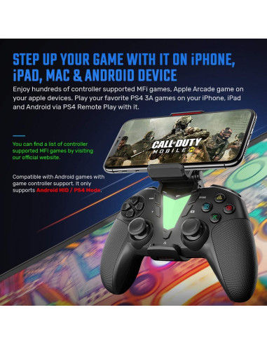 Controlador de Juego Inalámbrico IFYOO V911 para Móviles y PS4