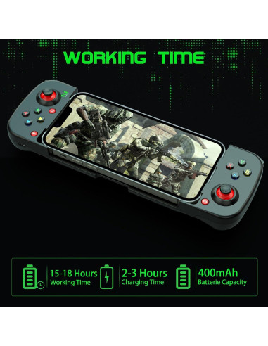Controlador Joso Inalámbrico para iPhone y Android - BSP-D3