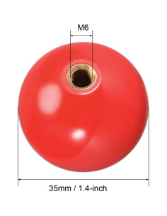 Joystick Bola Superior uxcell 35mm Repuesto para Arcade 2Pcs 2