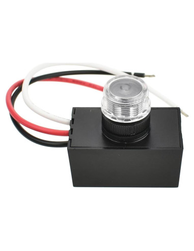 Control de Luz de Poste J.LUMI YCA1030 con Sensor Fotocélula
