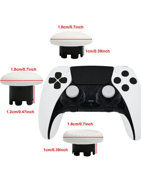 Kit 10 en 1 Accesorios Metal PS5 Edge Joysticks y Paddles Kit 10 en 1 Accesorios Metal PS5 Edge Joysticks y Paddles