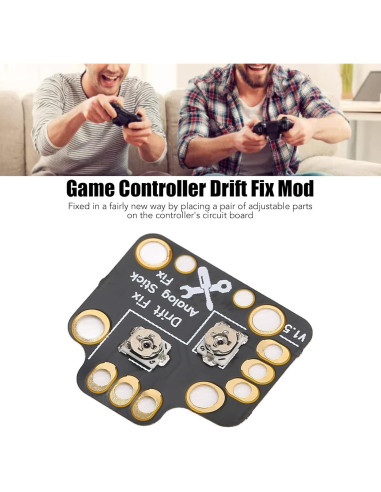 10 Piezas Placa Reparación Deriva Joystick ASHATA PS4/Xbox