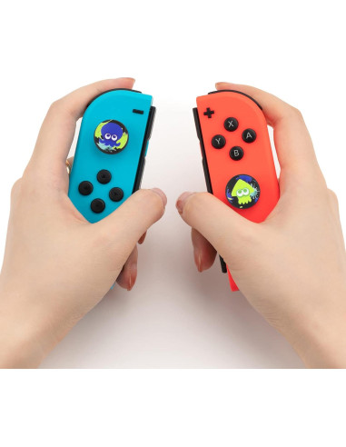 Tapas de Agarre DLseego para Switch OLED y Lite - Pulpo y Calamar