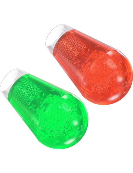 Mango de Joystick Ovalado uxcell Rojo Verde 52mm x 30mm M6 Mango de Joystick Ovalado uxcell Rojo Verde 52mm x 30mm M6