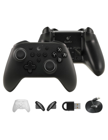 Controlador GuliKit KK3 Pro - Joysticks Hall - Negro