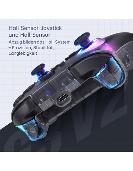 Controlador Bluetooth Machenike G3V2PE para PC/Switch/Android Controlador Bluetooth Machenike G3V2PE para PC/Switch/Android