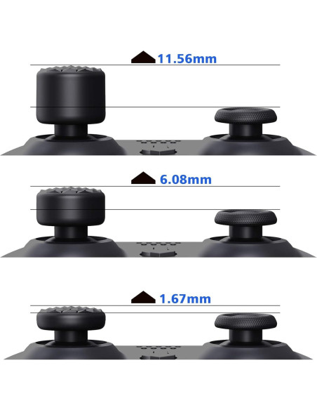 Tapas Ergonómicas PlayVital para Joysticks PS5, PS4, Xbox Tapas Ergonómicas PlayVital para Joysticks PS5, PS4, Xbox