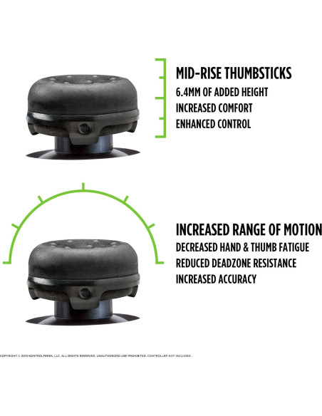 KontrolFreek CQC para Xbox One/Series X - Thumbsticks Negro KontrolFreek CQC para Xbox One/Series X - Thumbsticks Negro