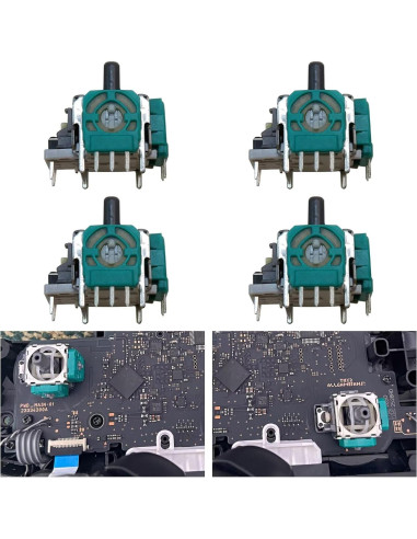 4 Piezas Reemplazo Joystick 3D USonline911 para XBOX Series X/S