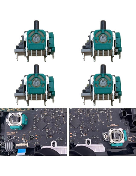 4 Piezas Reemplazo Joystick 3D USonline911 para XBOX Series X/S 4 Piezas Reemplazo Joystick 3D USonline911 para XBOX Series X/S
