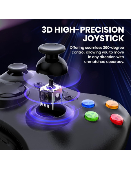 Controlador Inalámbrico KIWITATA para Xbox 360 y PC Controlador Inalámbrico KIWITATA para Xbox 360 y PC