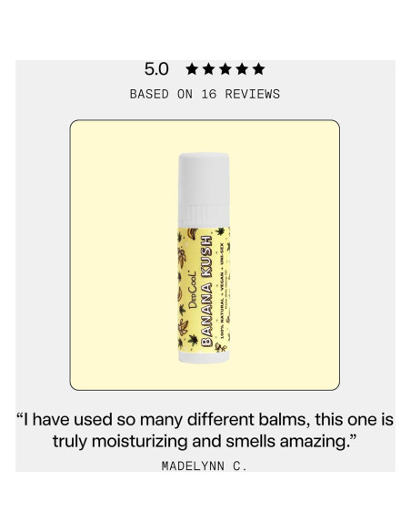 Bálsamo Labial Jumbo DedCool Banana Kush Vegano 50g Bálsamo Labial Jumbo DedCool Banana Kush Vegano 50g