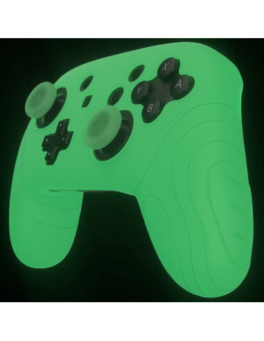 Funda Protectora PlayVital para Controlador Pro Switch Verde