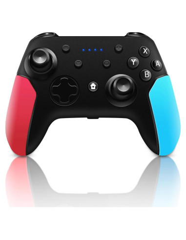 Controlador Pro Inalámbrico para Nintendo Switch Rojo y Azul