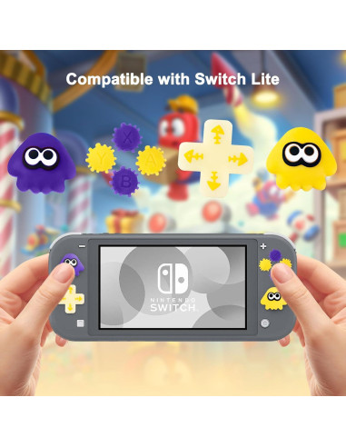 Tapas de Joystick para Nintendo Switch Lite AUDHEID - Silicona