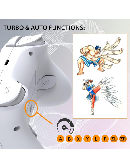Controlador Inalámbrico Subsonic para Switch - LED y Giroscopio Controlador Inalámbrico Subsonic para Switch - LED y Giroscopio