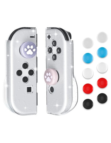 Funda Brillante GLDRAM para Joy-Con Nintendo Switch OLED