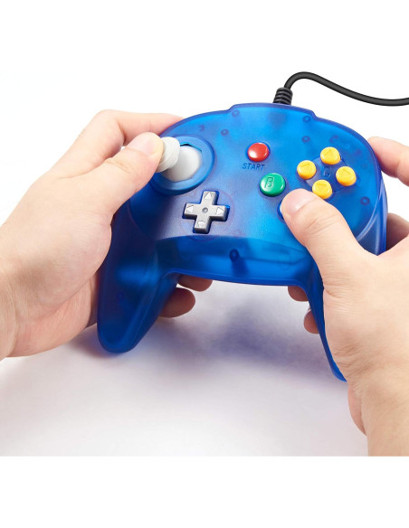 Paquete de 2 Controladores N64 Suily Joystick 182 cm Paquete de 2 Controladores N64 Suily Joystick 182 cm