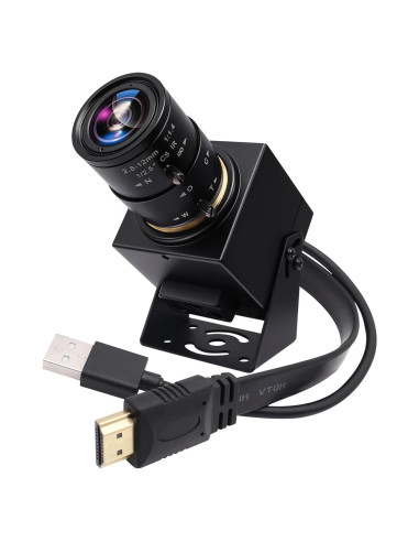 Cámara USB HDMI 4K SVPRO con Lente Zoom 2.8-12mm