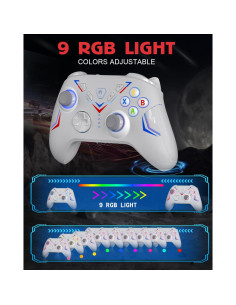 Controlador Inalámbrico Bcofo para PC y Switch RGB 2