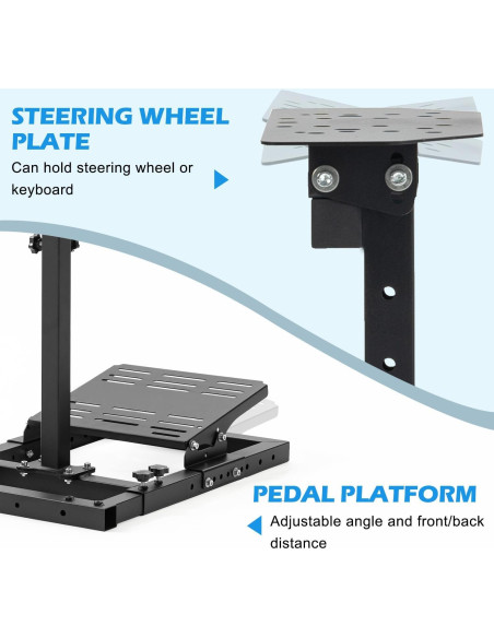 Soporte de Volante de Carreras Anman Sim Wheel Stand 42 Soporte de Volante de Carreras Anman Sim Wheel Stand 42