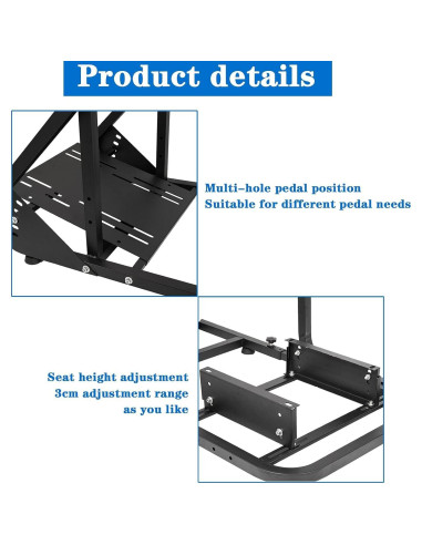 Soporte de Simulador Marada para TV y Volantes G923 G29 G920