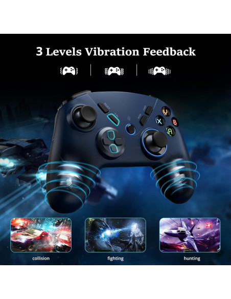 Controlador Inalámbrico Boowen para PC y Móviles LED Controlador Inalámbrico Boowen para PC y Móviles LED