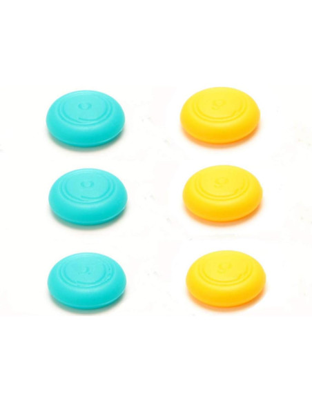 Cubiertas de goma para joystick Switch Lite NS Joy-Con Azul Cubiertas de goma para joystick Switch Lite NS Joy-Con Azul