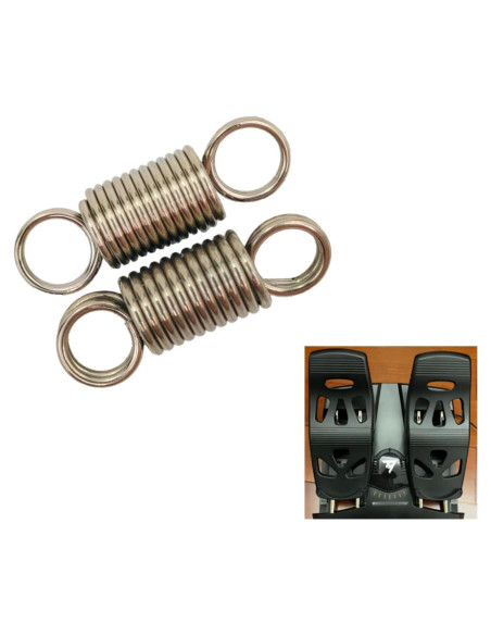Resortes Mejorados XINGBIRDS para Pedales Thrustmaster TFRP Resortes Mejorados XINGBIRDS para Pedales Thrustmaster TFRP
