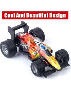 Juego de Coches de Retroceso ZOHANINDL 12 Pack 1:43 para Niños 2
