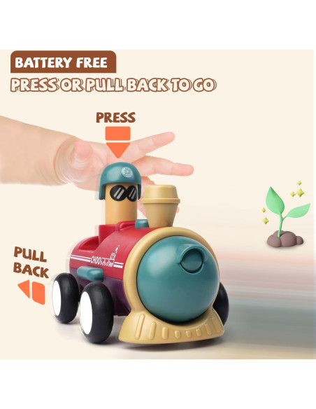 LiKee Juguetes de Coches para Niños 4 Piezas Transporte LiKee Juguetes de Coches para Niños 4 Piezas Transporte