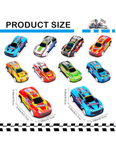28 Coches Miniatura Adecortalk para Niños 3 a 8 Años 28 Coches Miniatura Adecortalk para Niños 3 a 8 Años