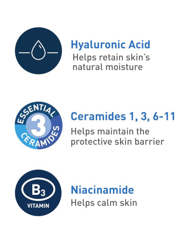 CeraVe Limpiador Facial Espumoso 473ml Piel Grasa Sin Fragancia