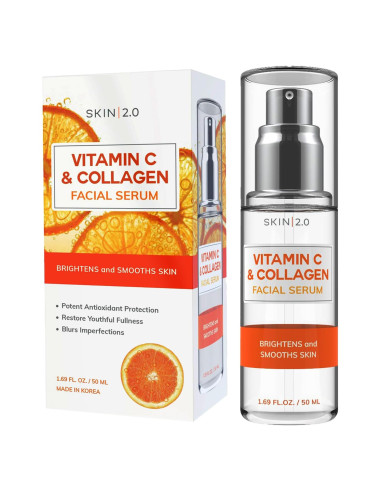Suero Facial Skin 2.0 Vitamina C y Colágeno 50 ml