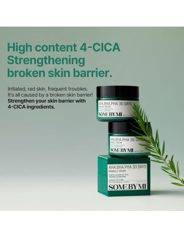 Crema Facial SOME BY MI AHA BHA PHA 60ml Hidratante Suave