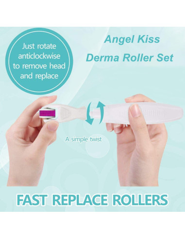 Rodillo Derma Angel Kiss 4 en 1 300/720/1200 Agujas