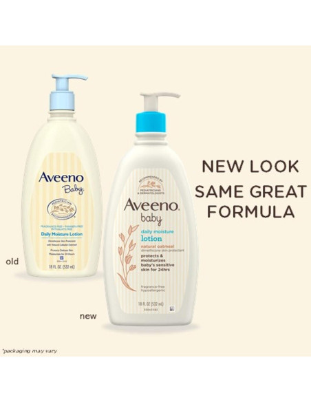 Loción Hidratante Diaria Aveeno Baby 3x532ml Sin Fragancia Loción Hidratante Diaria Aveeno Baby 3x532ml Sin Fragancia