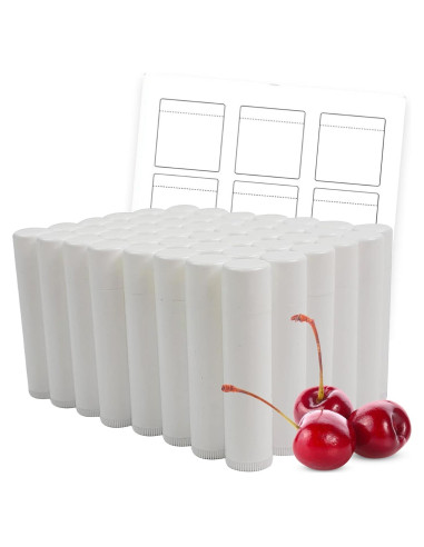 Kit DIY de Balsamo Labial Nature's Bees - 48 Tubos Cereza