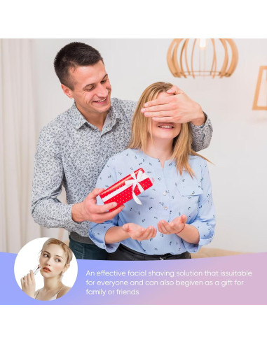 Removedor de Vello Facial Shuangtong Recargable USB con LED