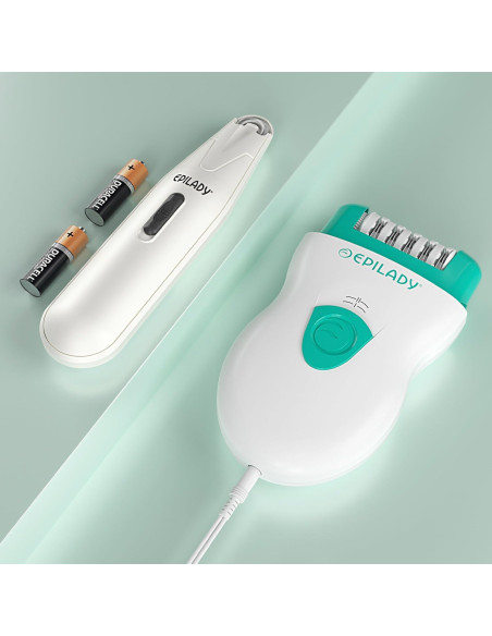 Epilady Epilador Facial y Corporal Verde con 2 Velocidades Epilady Epilador Facial y Corporal Verde con 2 Velocidades